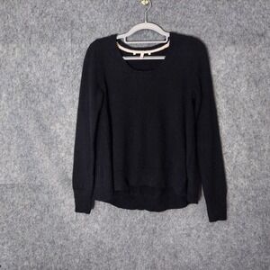 NWOT Victorias Secret Sweater XS Wool Pullover Hi Lo Hem Ribbed Casual preppy